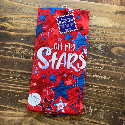 Oh My Stars Dual Purpose Towel