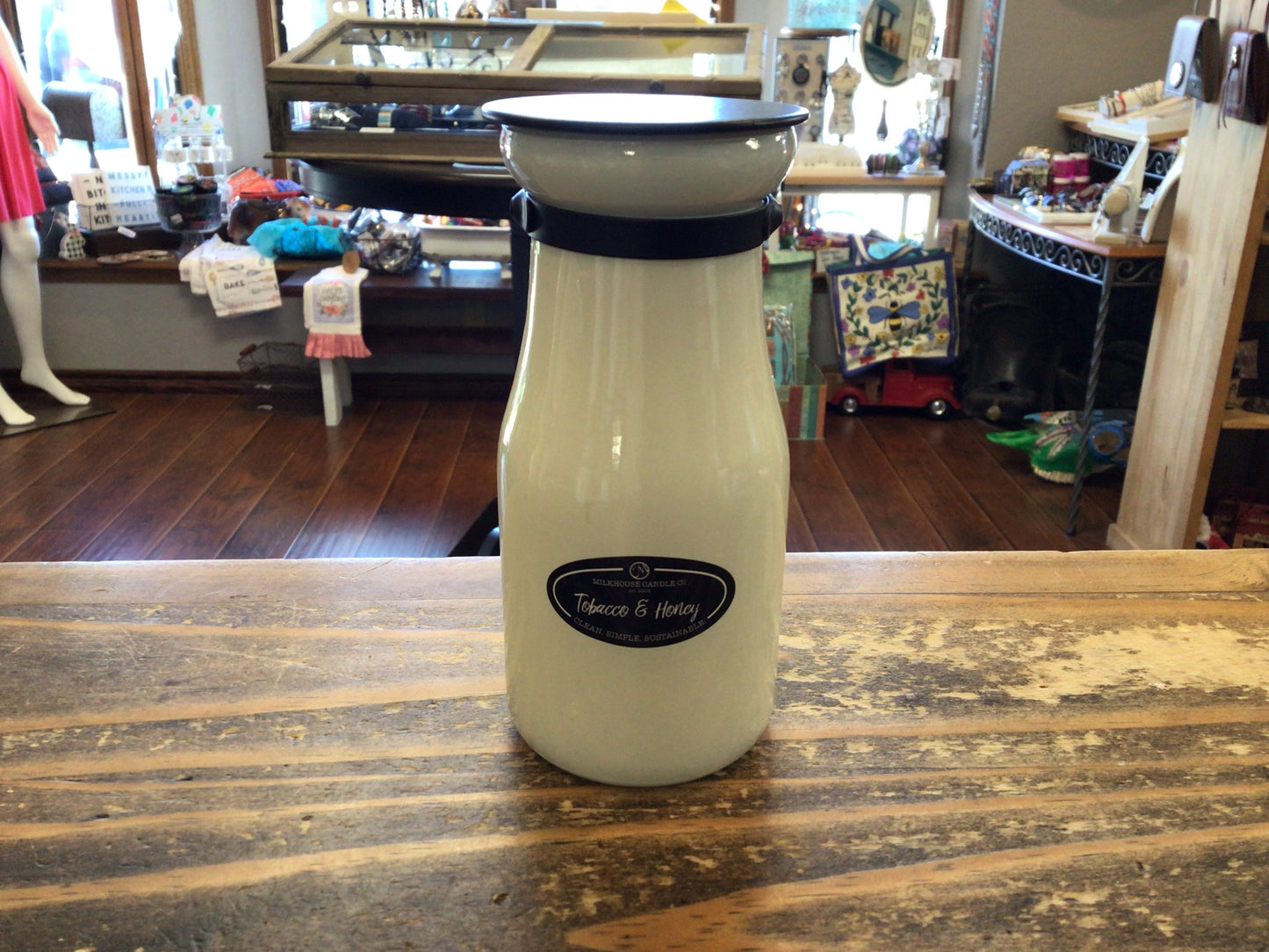 8oz Milkbottle Jar w/ Lid