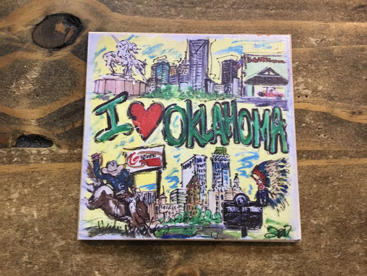 I ❤️ Oklahoma Coaster