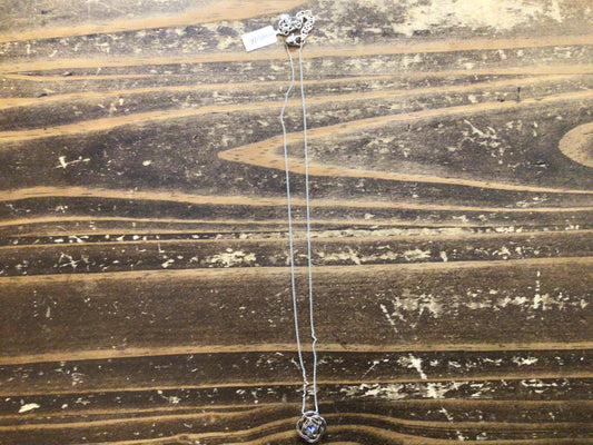 Interlock Shine Blue Necklace
