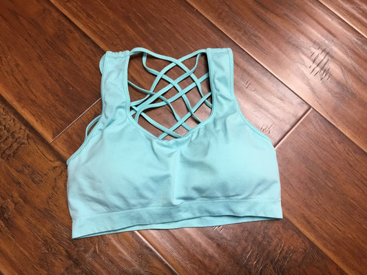 Yahada Criss Cross Back Sports Bra