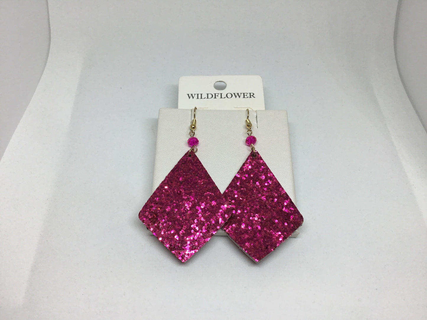 Asstd. Glitter Drop Earrings