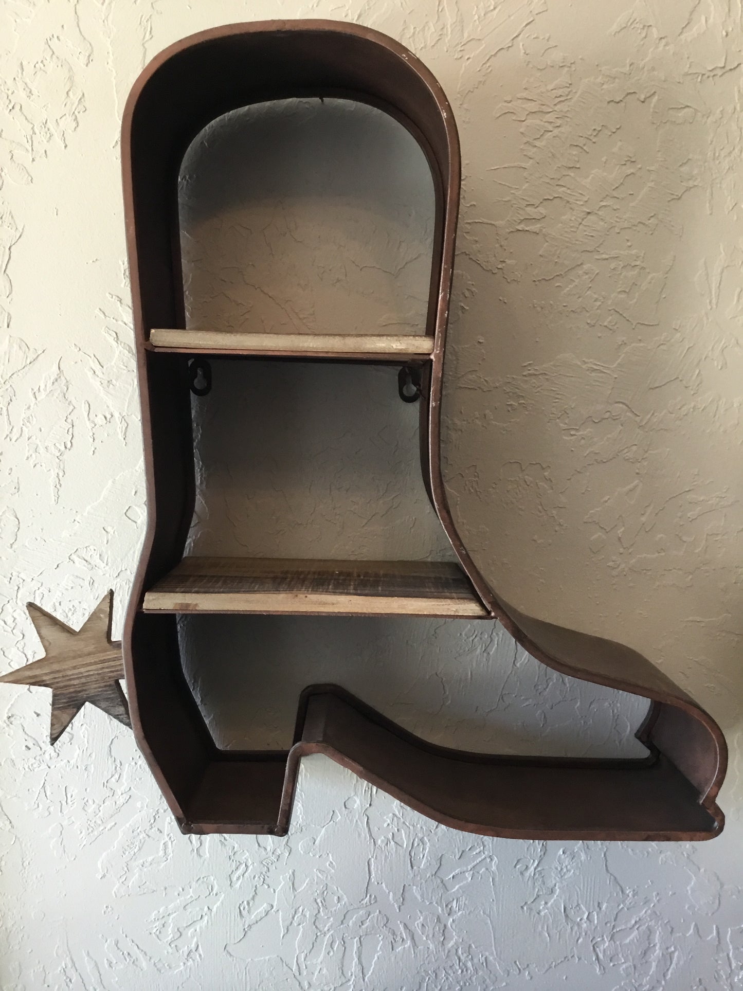 Boot Wall Shelf