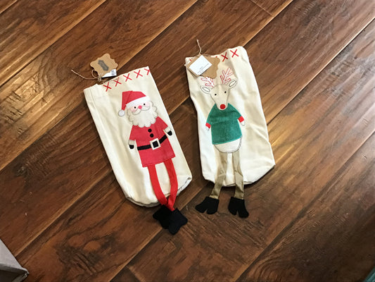 Dangle Leg Wine Bags