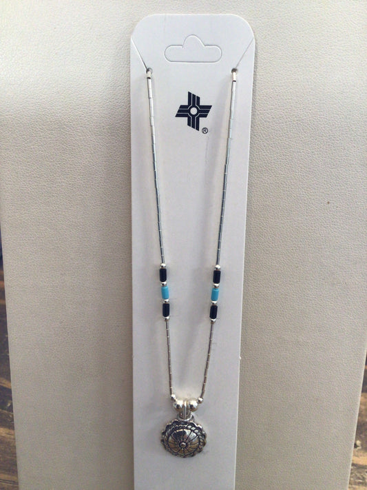 SS Small Concho Necklace