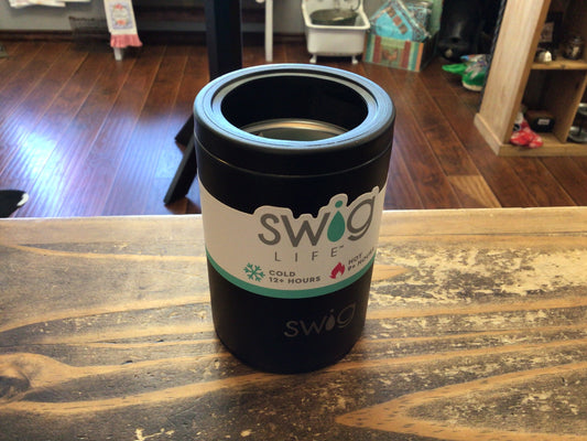 SwigLife Black Can+Bottle Cooler