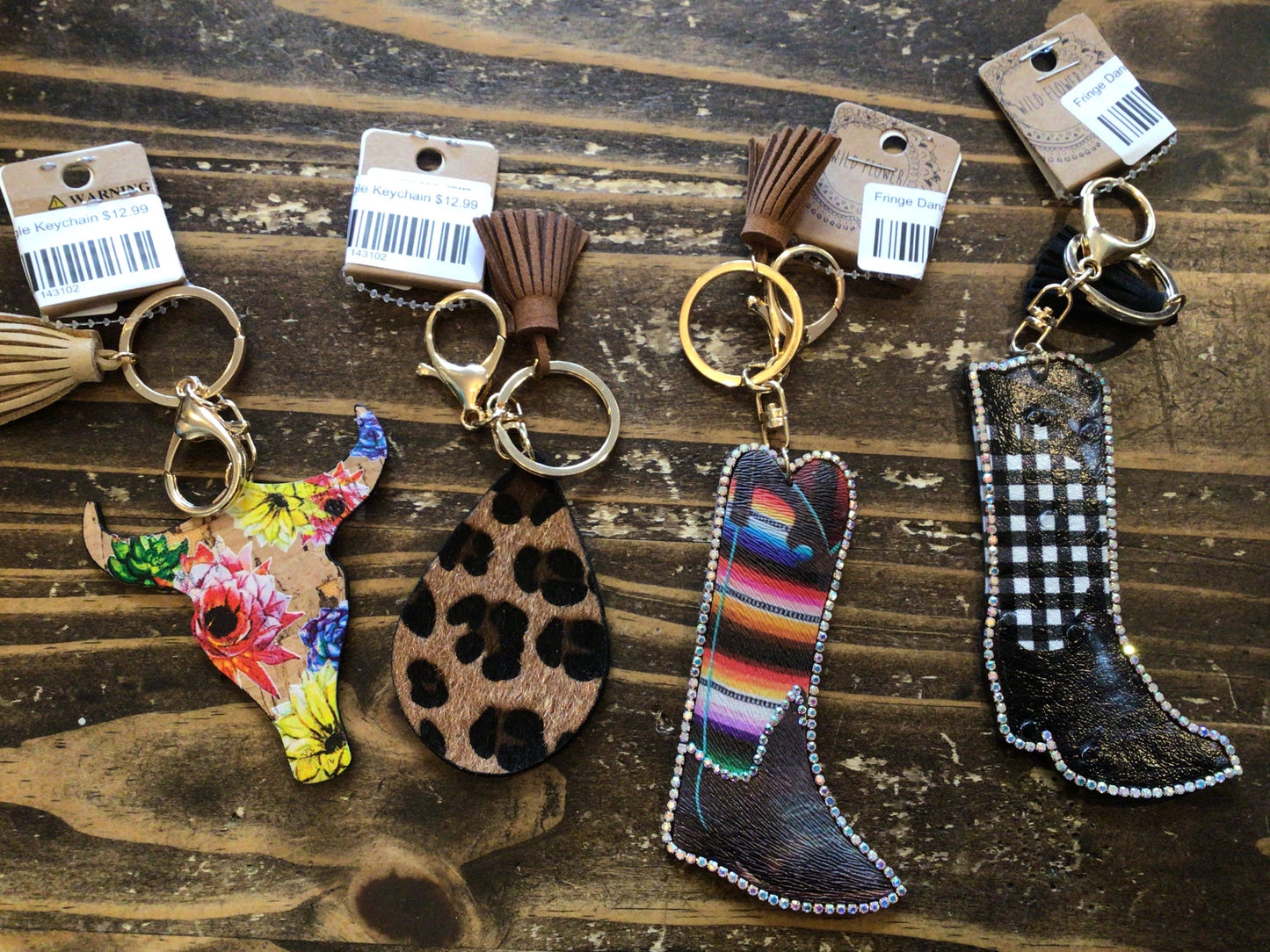 Fringe Dangle Keychain