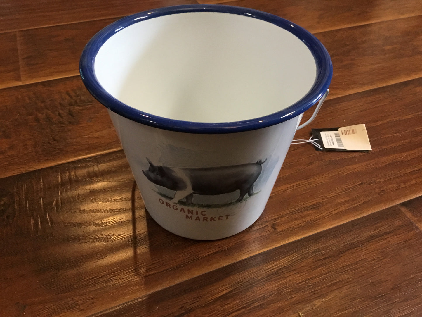 Enamel Organic Market Bucket