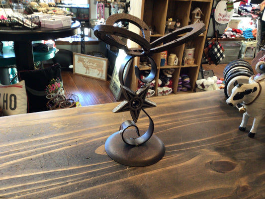 Horseshoe Star Candlestand