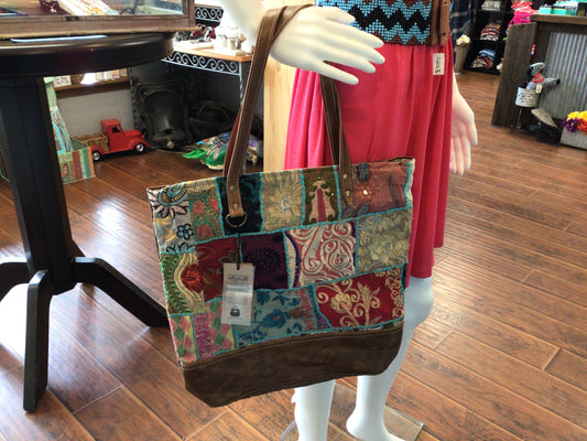 Bhrayna Bags Flora Burst Tote Bag