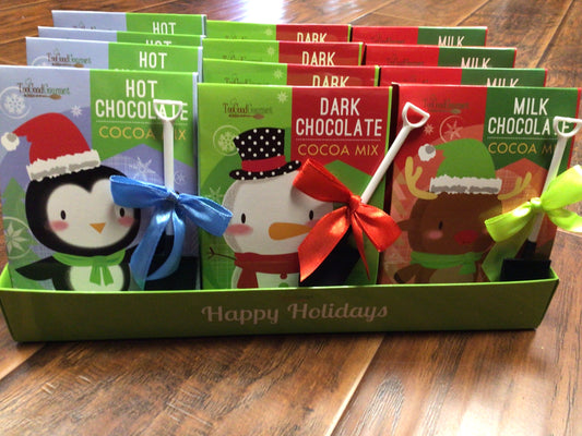 Christmas Cocoa Mixes with Shovel