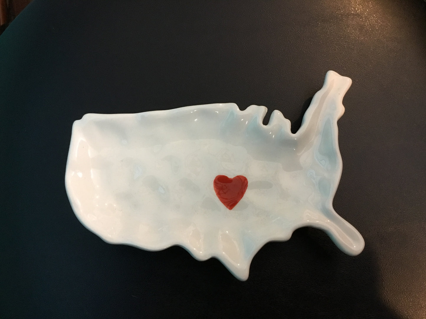 USA Trinket Trey w/ Heart