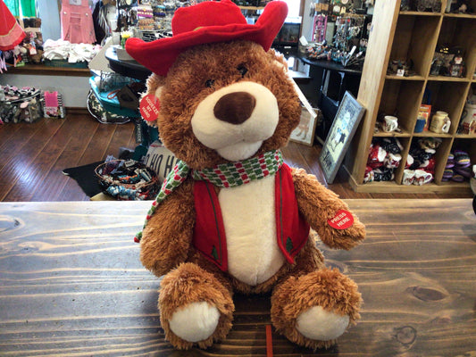 Blue Country Cody Bear