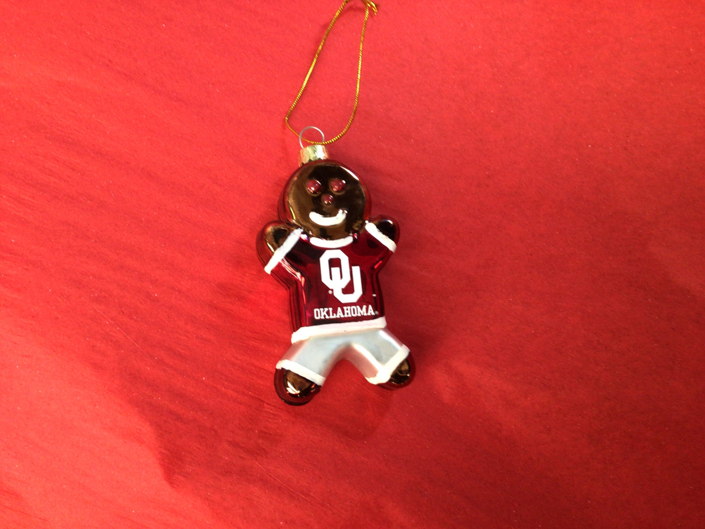 Oklahoma Gingerbread Ornament