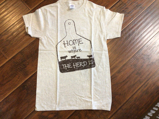 Home Is Where The Herd T-Shirt