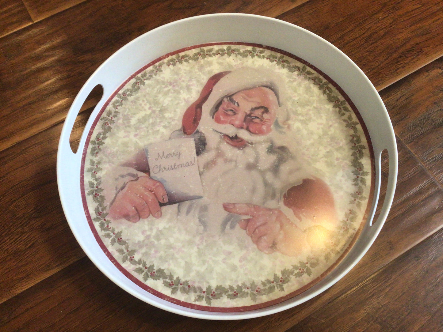 Merry Christmas Large Tray