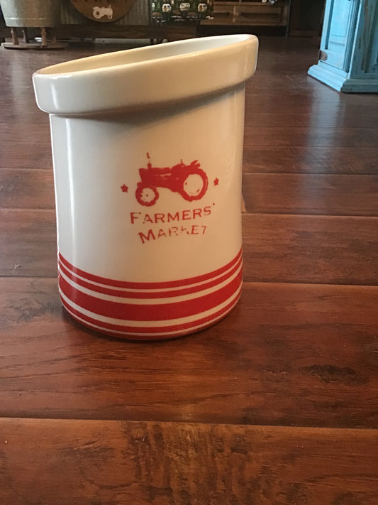 Farmers Market Utensil Crock