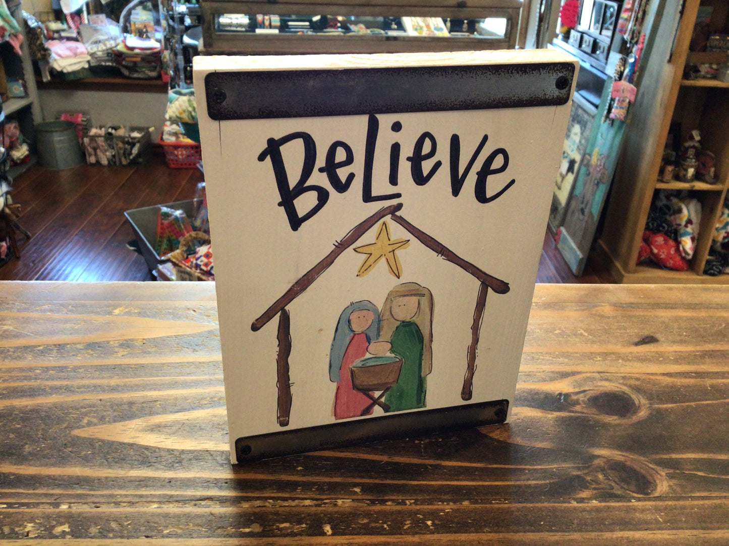 Believe Christmas Block