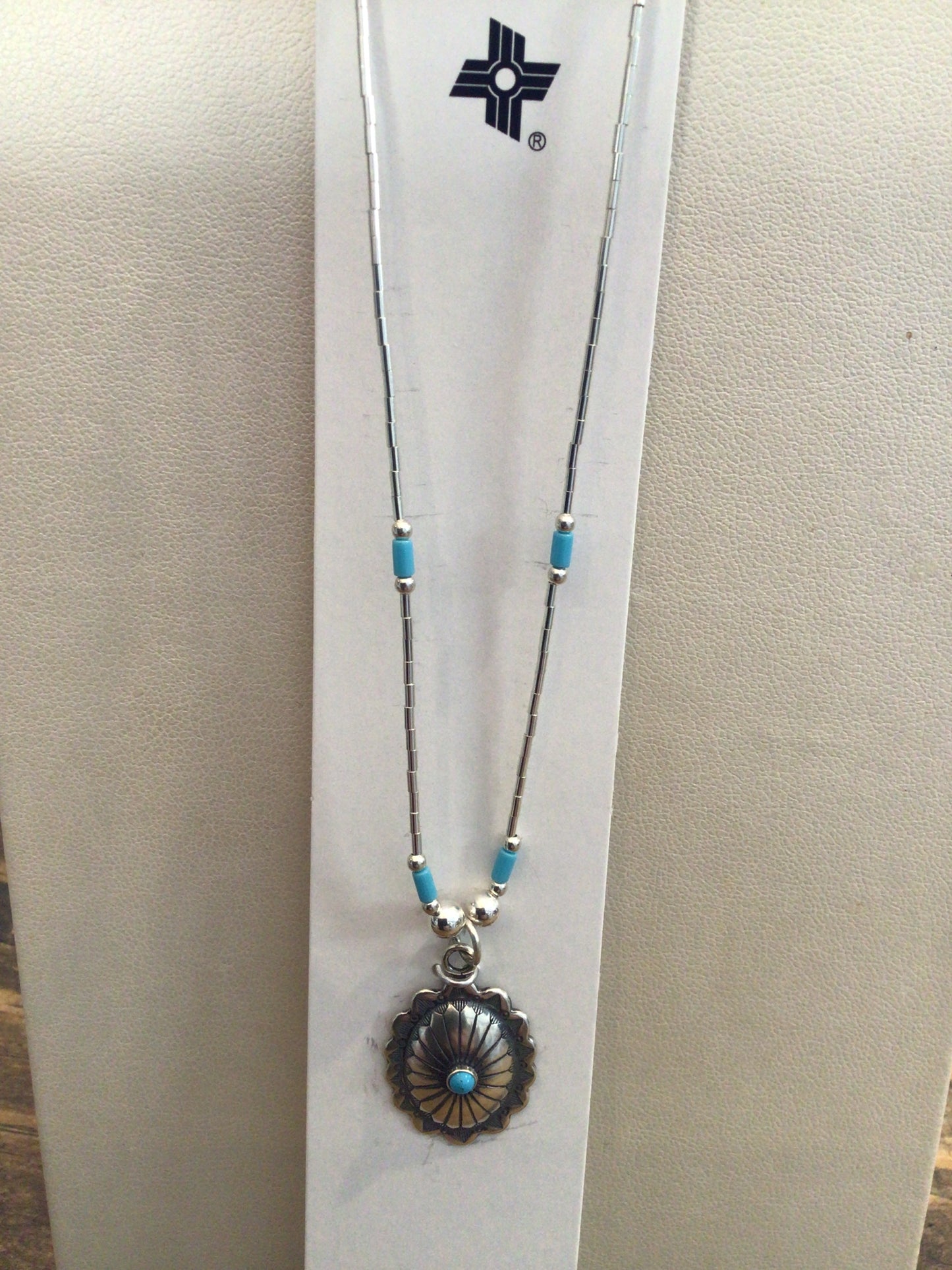 SS Large Concho Necklace