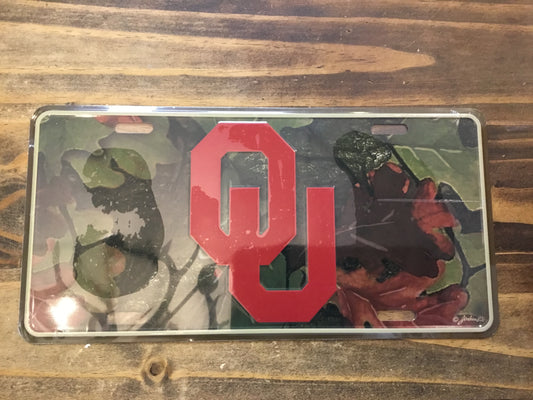 OU/OSU License Plates