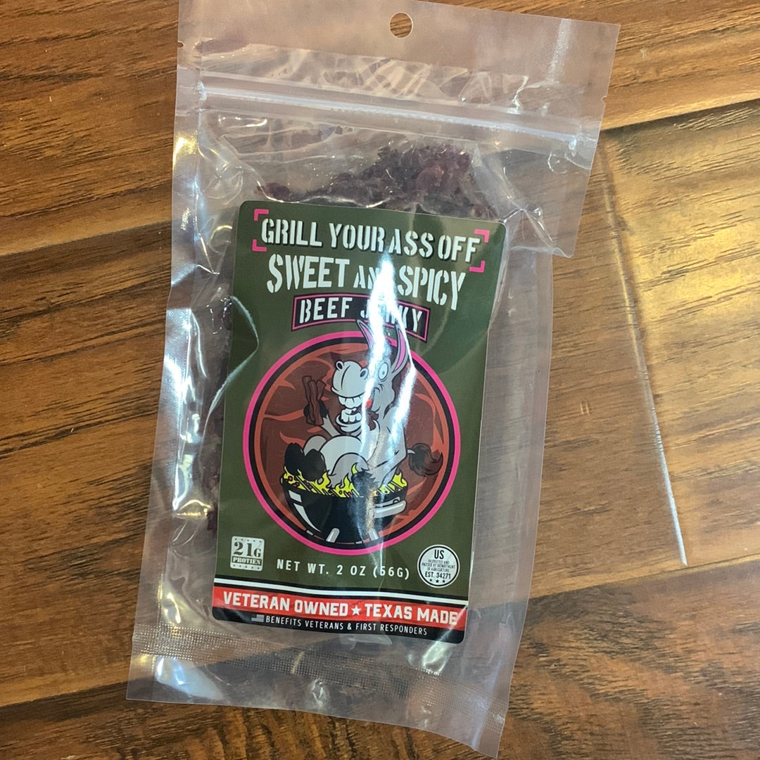 Grill Your Ass Off Beef Jerky