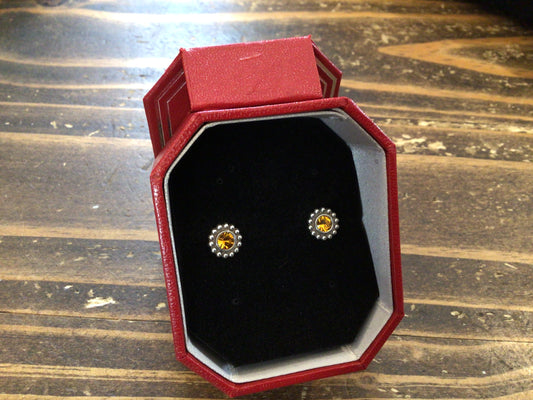 Twinkle Topaz Mini Post Earring Gift Box