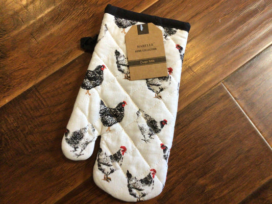 Chickens Oven Mitt