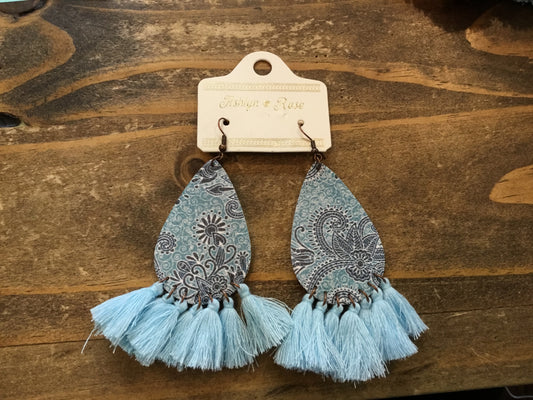 Ashlyn Rose Pretty in Paisley Asstd Earrings