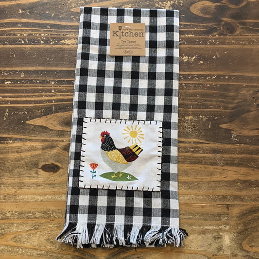 Farm Charm Chicken Tea Towel