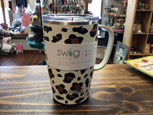 SwigLife 18oz Luxy Leopard Mug
