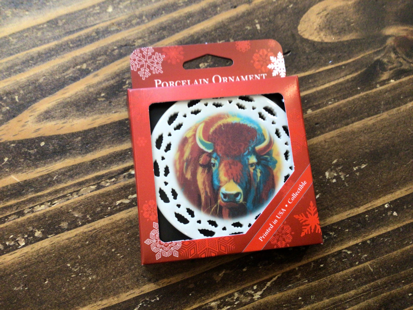 Bison Vivid Ornament