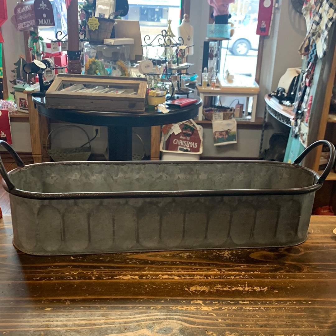 Galvanized Metal Tray