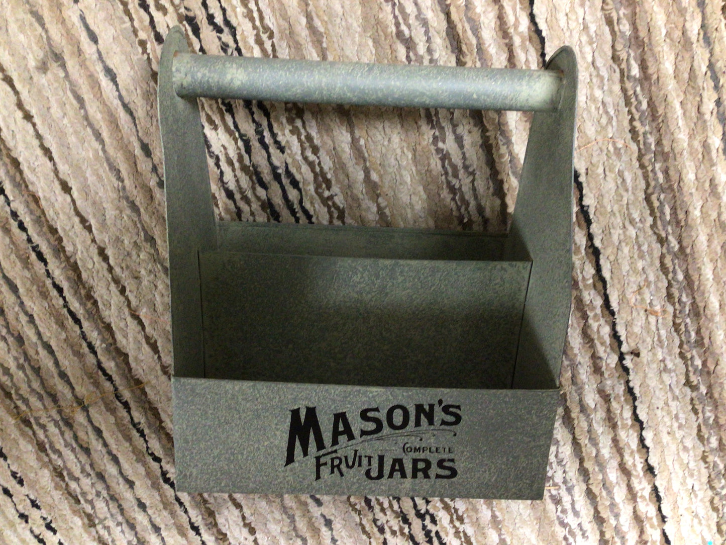 Mason Jar Crate Holder