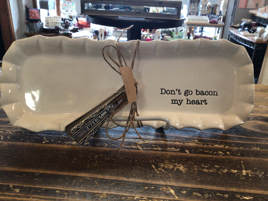 Mudpie Bacon Tray Set