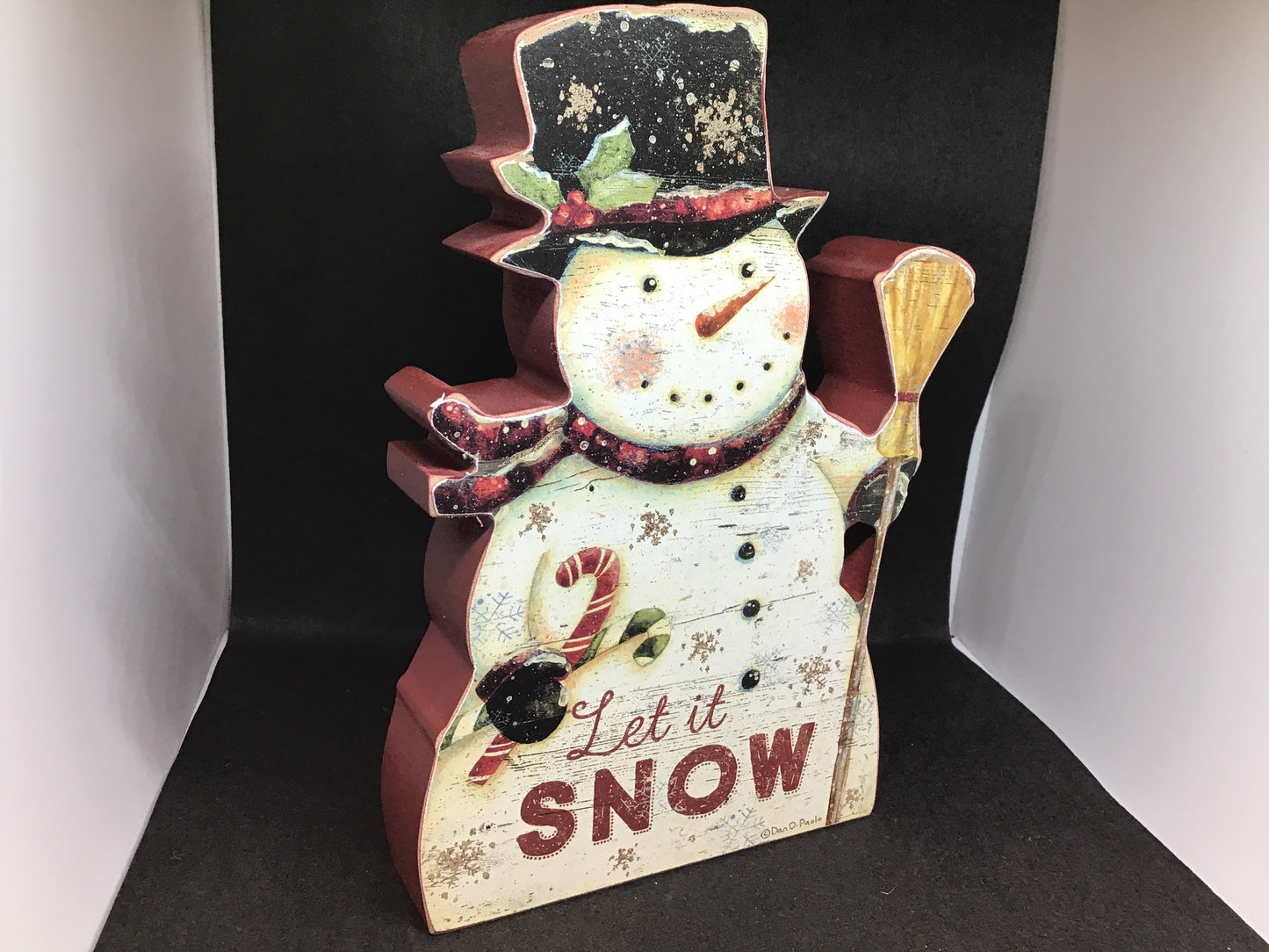 Let It Snow Snowman Sitter
