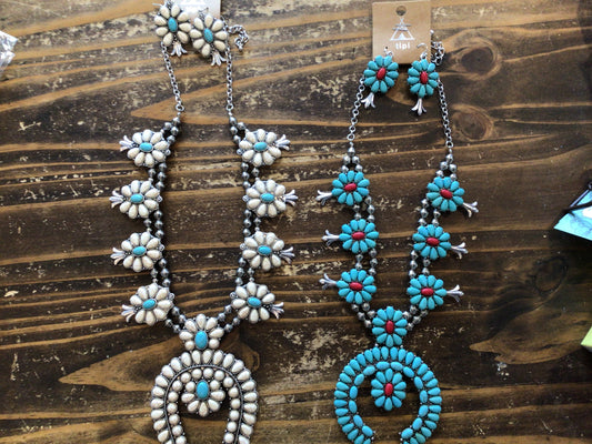 Large Squash Blossom Set