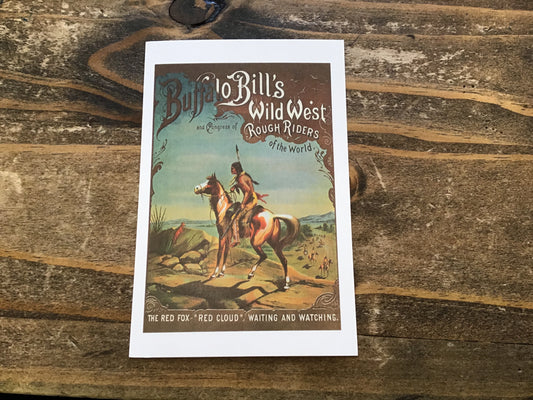 Buffalo Bills Wild West Postcard