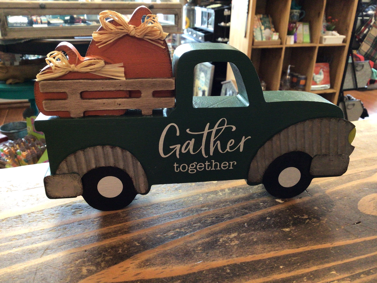 Green Truck Gather Together Sitter