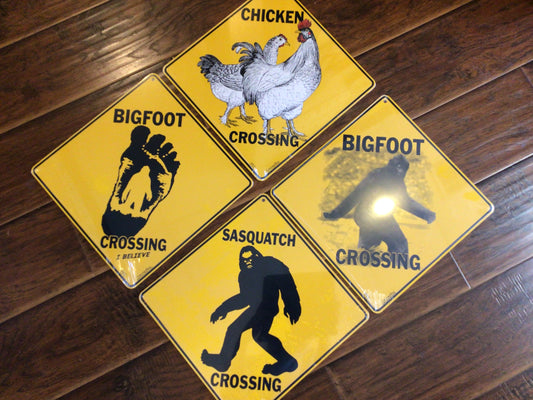12 x 12 Metal Signs