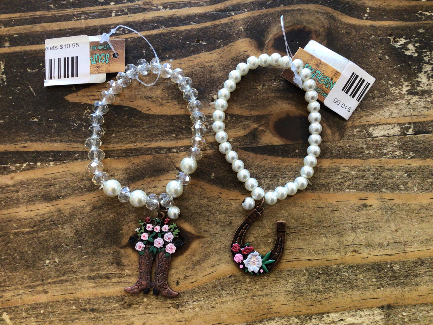 Floral Accent Bracelets