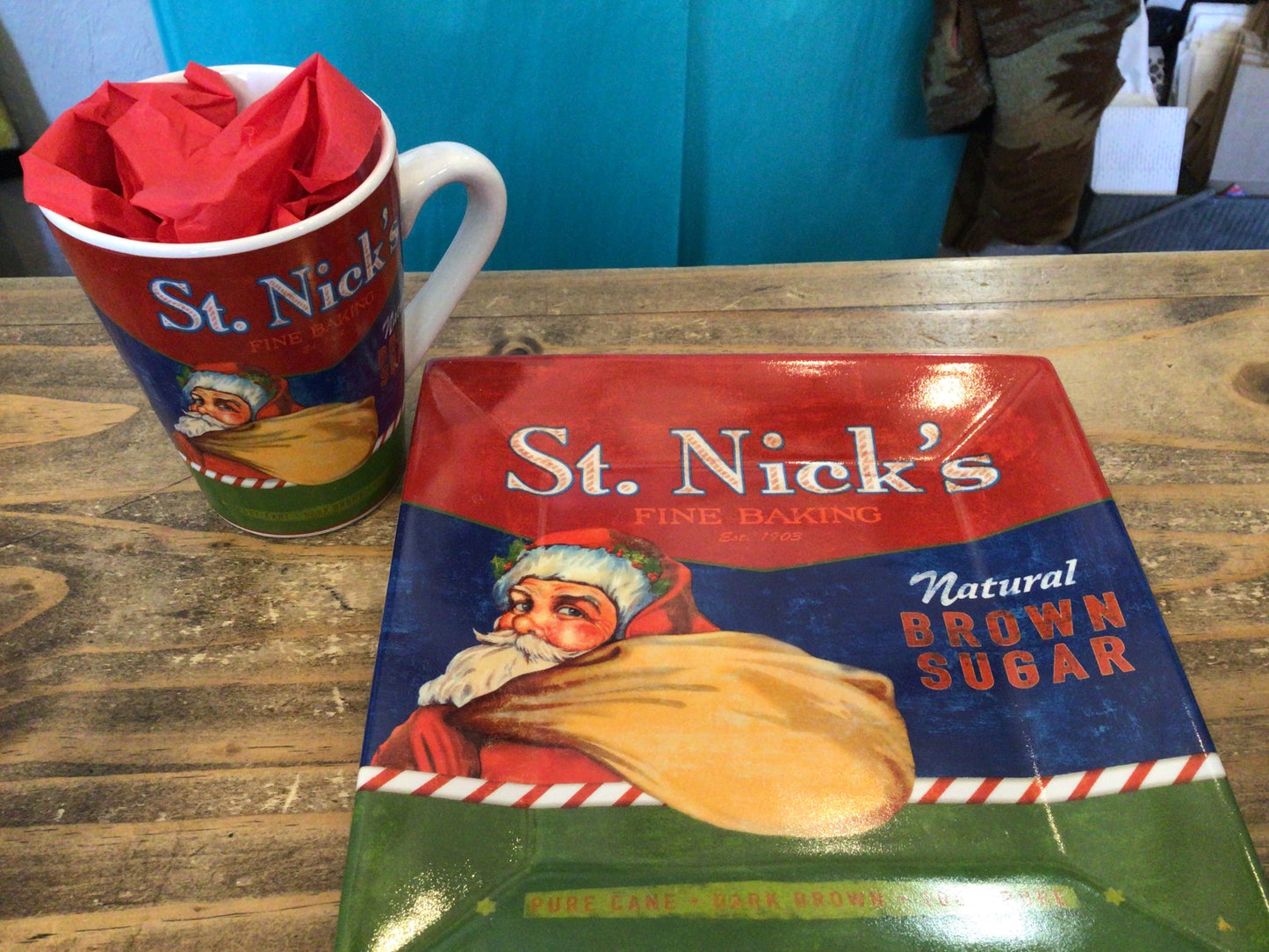 Santa Milk & Cookie Set
