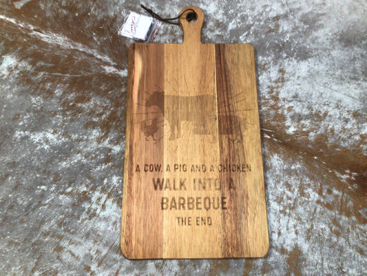The End Cutting Board