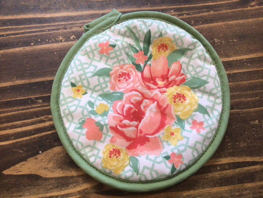 Floral Potholders