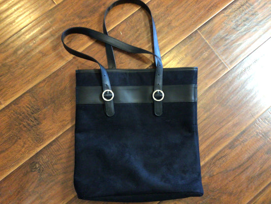 Black Suede Bag