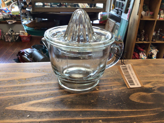 Pressed Glass Juicer