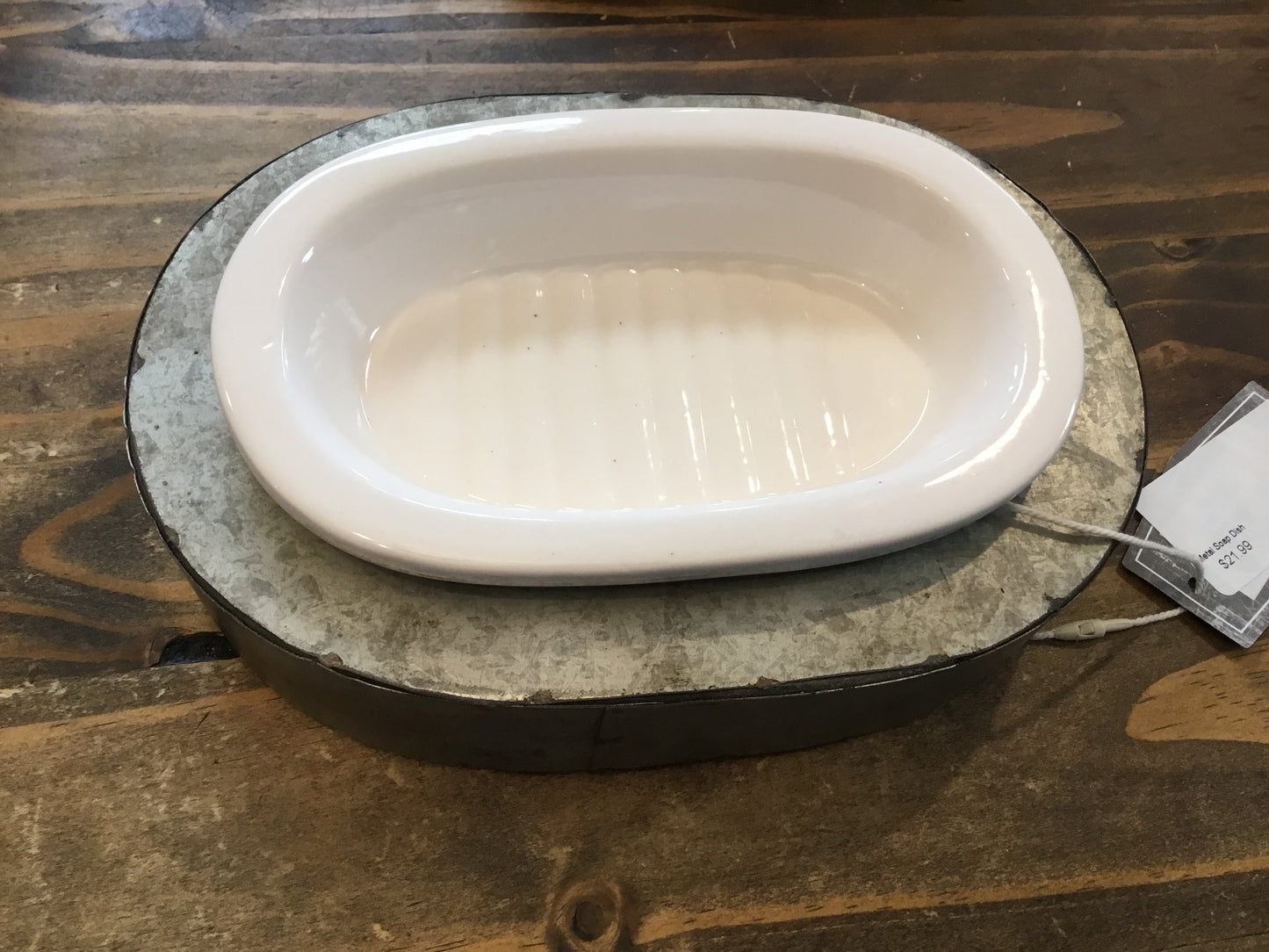 Metal Soap Dish