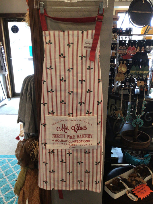 Mrs. Claus Bakery Apron