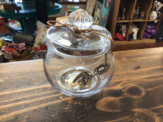 Mudpie Doorknob Glass Sweets Jar