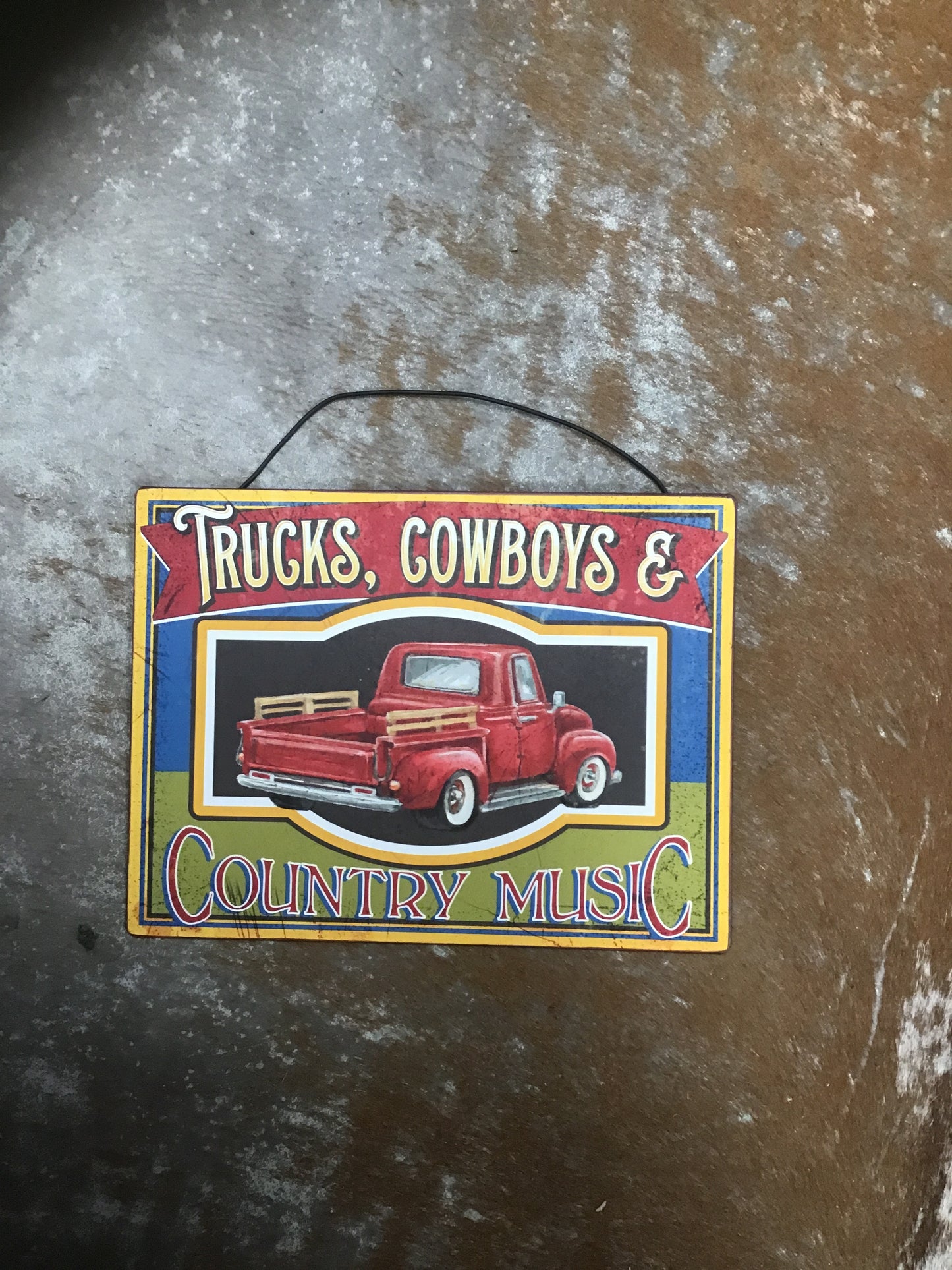 Country Assorted Metal Signs