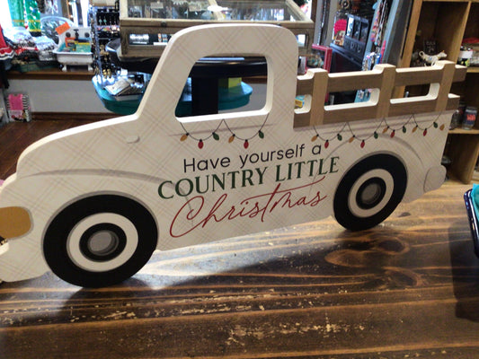 Country Little Christmas Sign